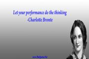 Charlotte Bronte quote
